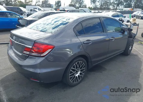 2015 Honda Civic Lx из США, поврежденный, VIN 19XFB2F54FE247914